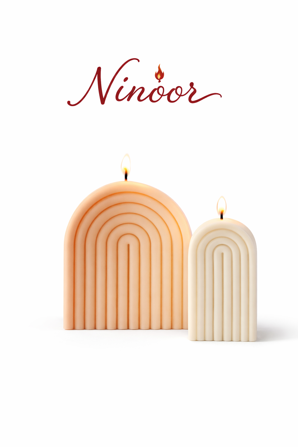 Gökkuşağı Mum Set Gökkuşağı Mum Set