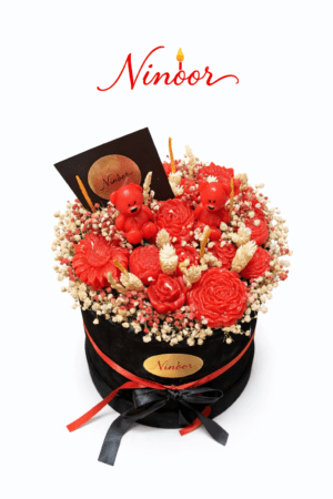 Siyah Karma Mum Buketi 2