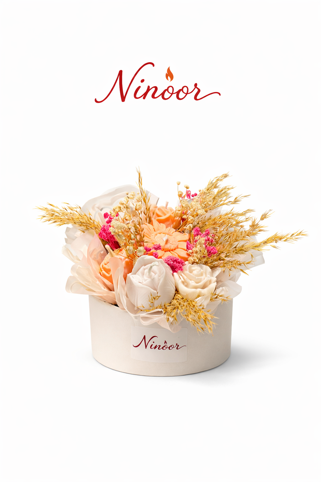 Mum Buketi Saksı Mum Buketi Saksı